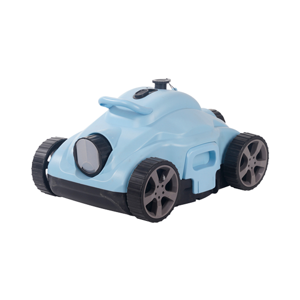 Outdoor Wall-mounted Automatic Swimming Pool Cleaning Robot with Filter Portable Lithium Battery Suction Cleaner