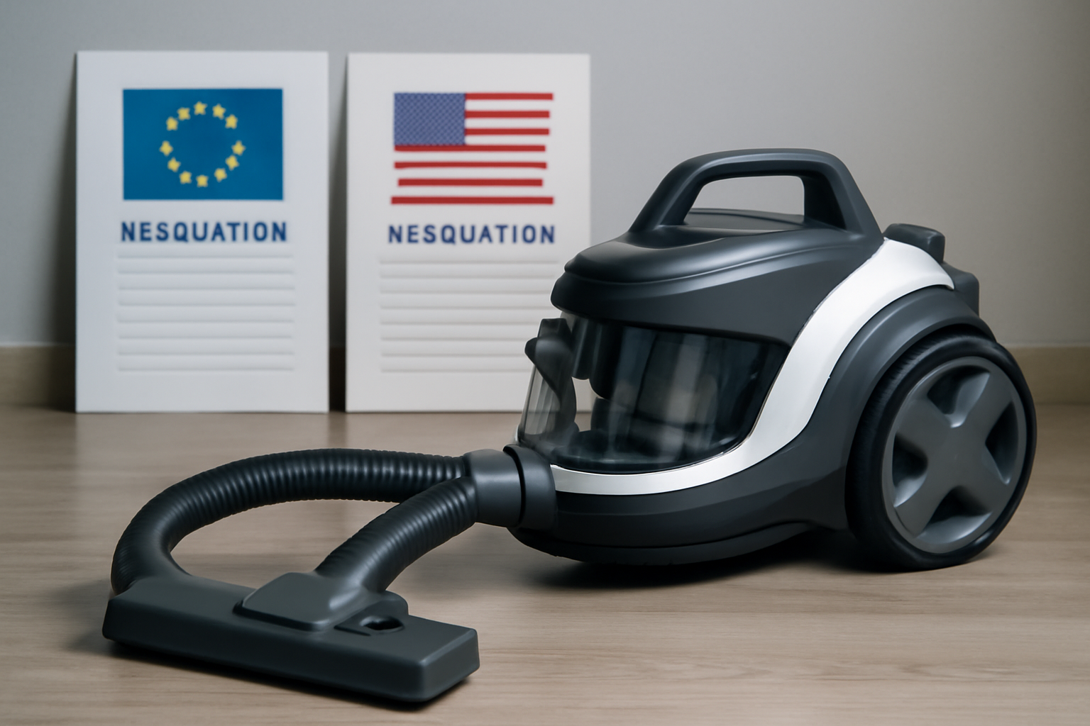 Regulation-Compliant Canister Vacuum Cleaner – Transparent Dustbin, Quiet & Efficient for EU/US Markets
