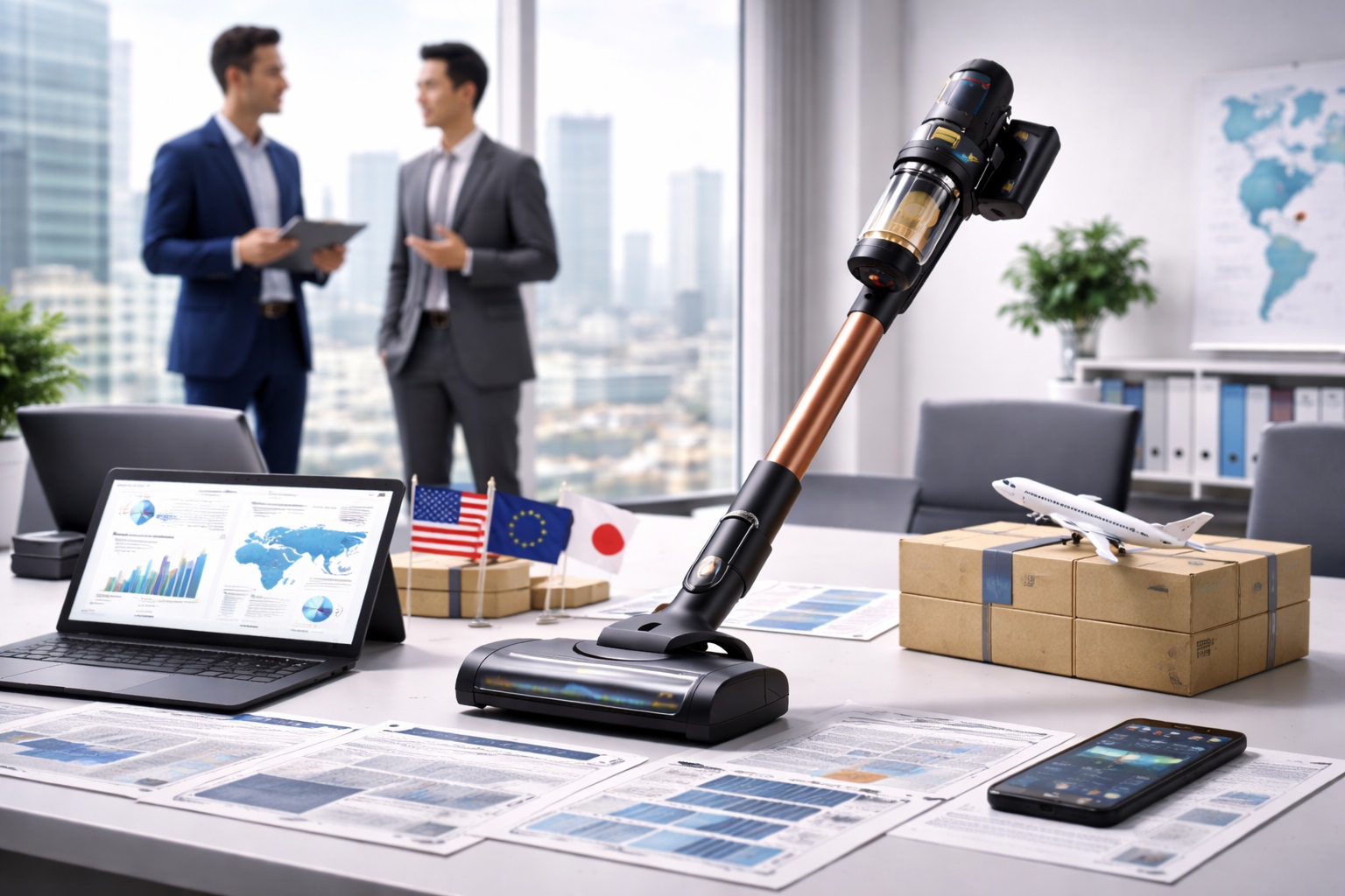 Global Export Cordless Vacuum – Business-Class Stick Cleaner for International Deals