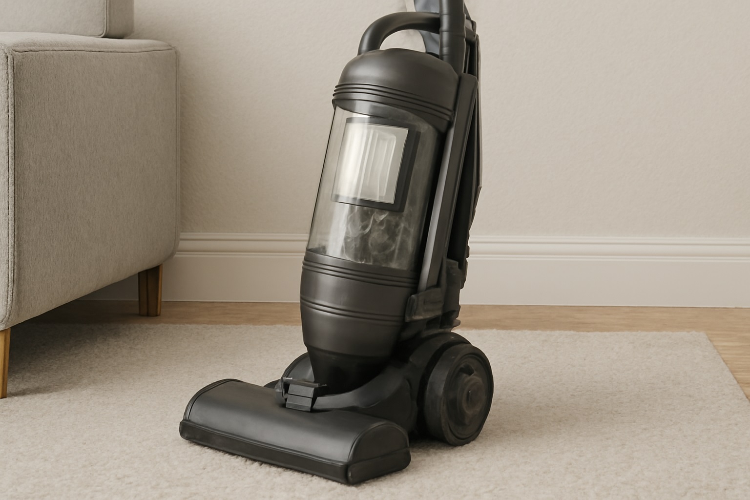 Upright Allergy-Safe Vacuum Cleaner | Powerful HEPA Filtration for Home Cleanliness