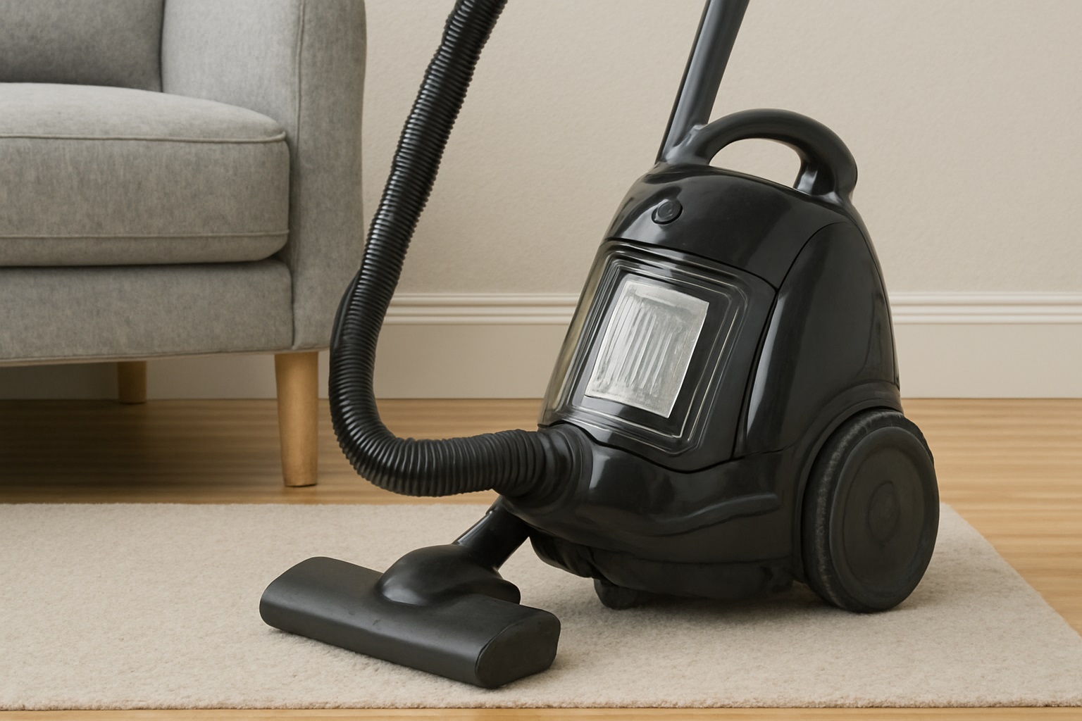 Allergy Control Home Vacuum Cleaner with Built-In Air Purifier System