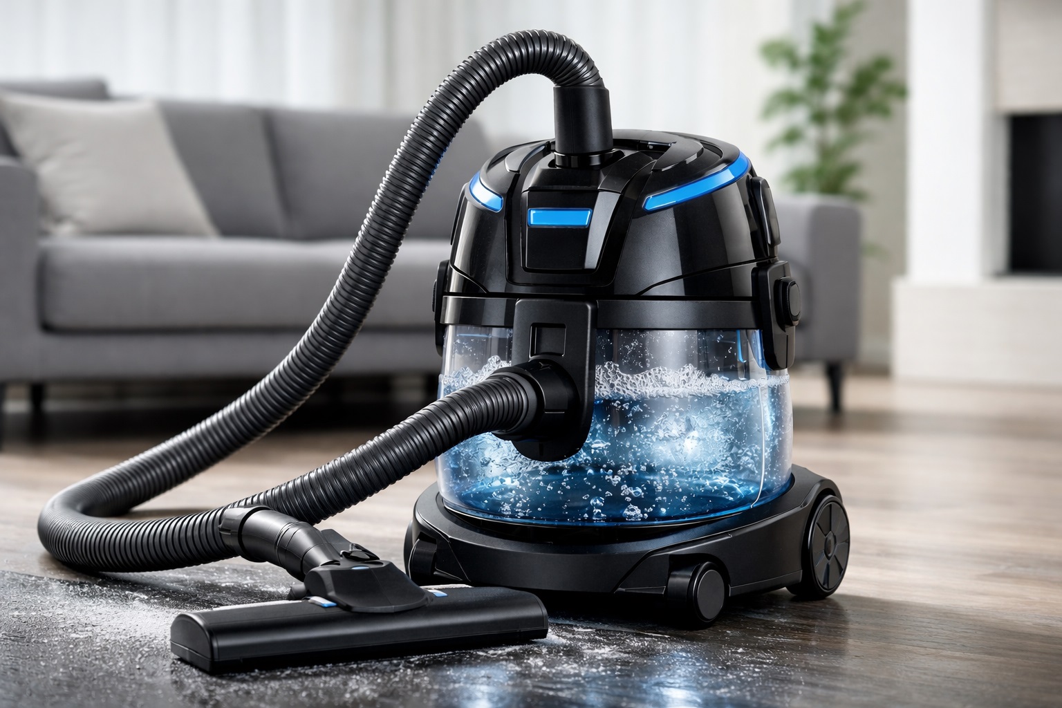 Advanced Water Filtration Vacuum Cleaner | Powerful Multi-Surface Cleaning