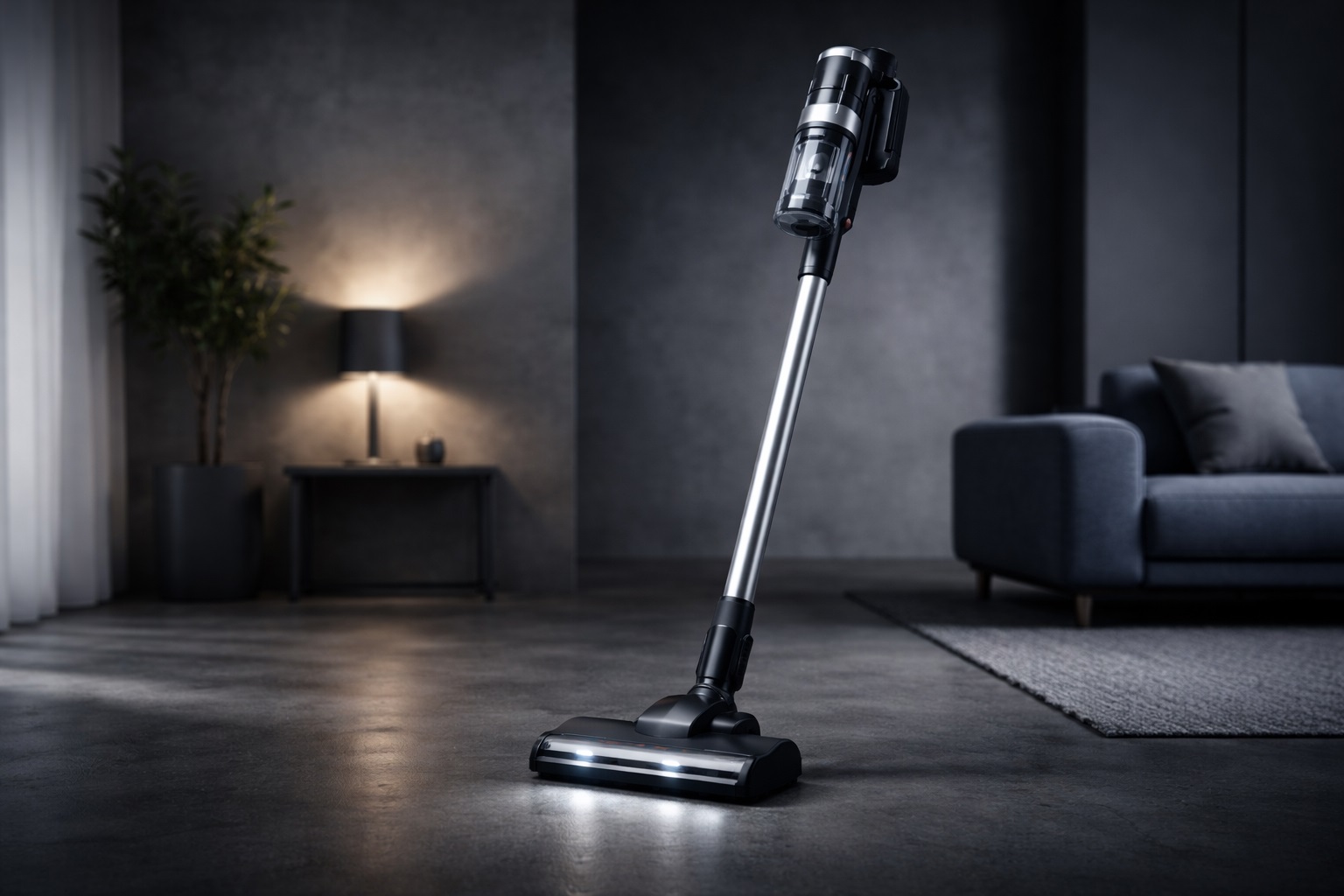 Cordless Stick Vacuum Cleaner with LED Floor Brush – CE Certified Vacuum Cleaner Supplier