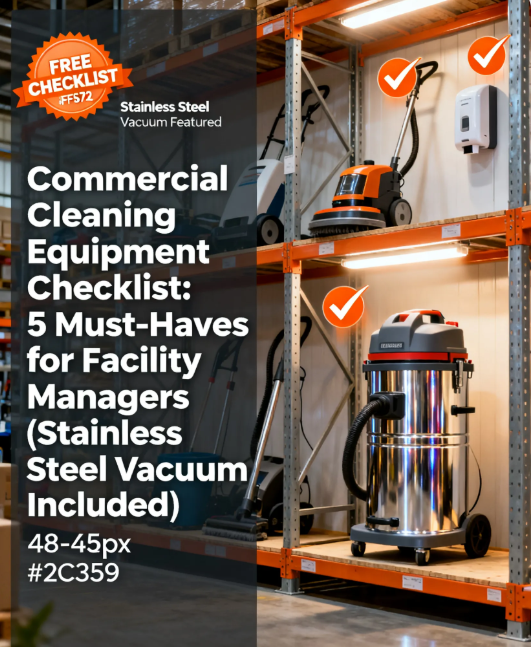 Commercial Cleaning Equipment Procurement Checklist for Facility Managers