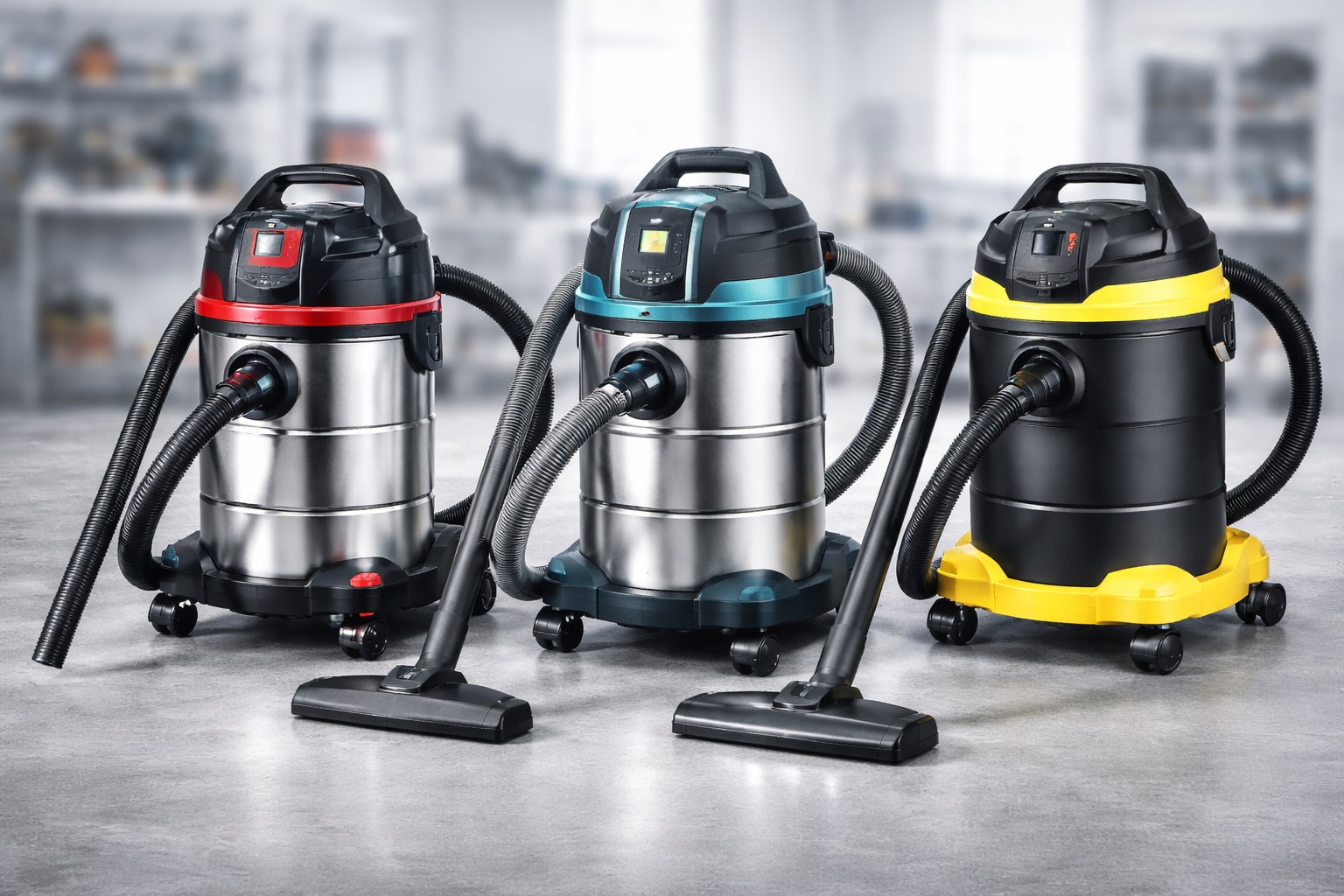 Wet and Dry Drum Vacuum Cleaner – Heavy Duty Industrial Cleaning Solution