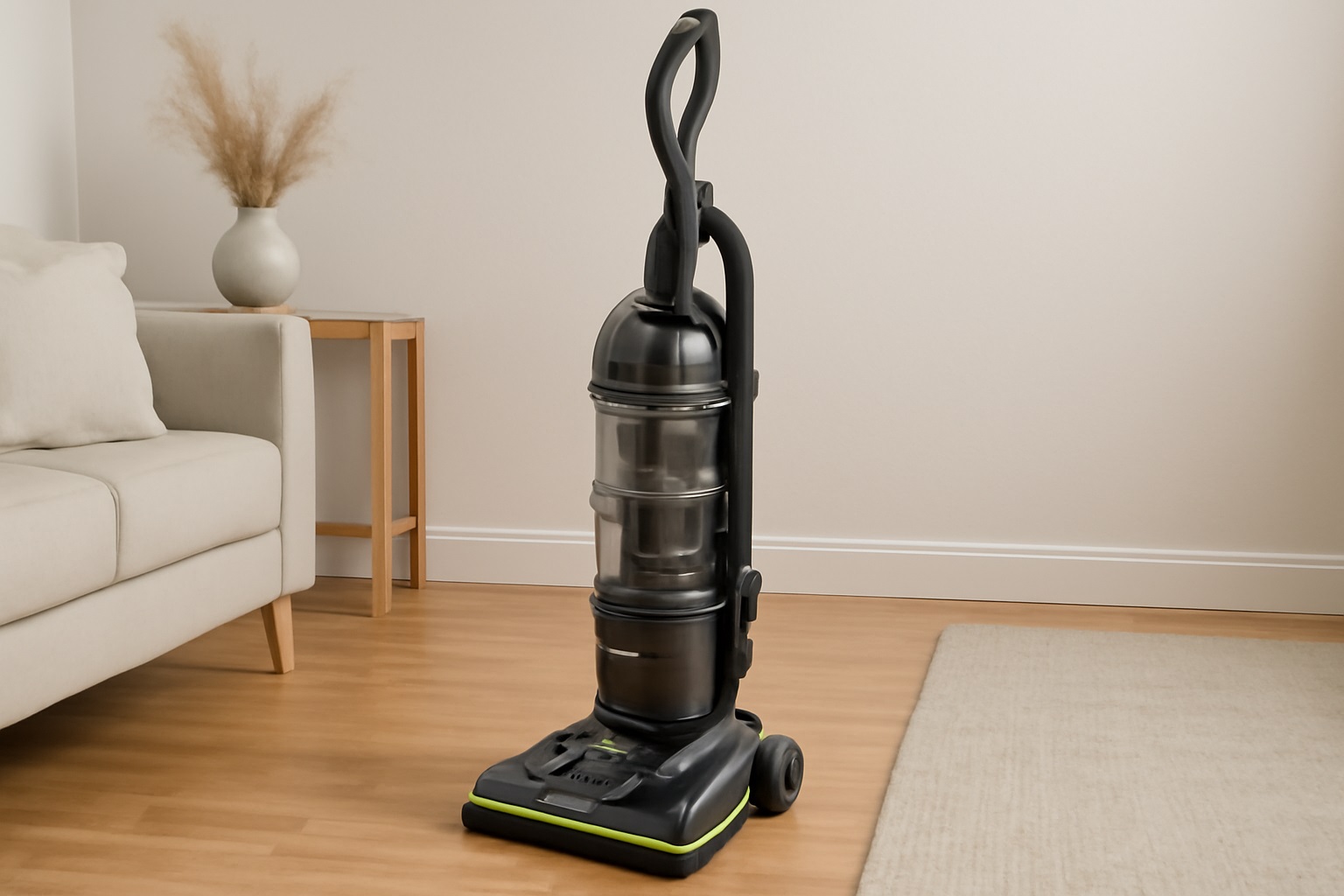 Upright HEPA Vacuum Cleaner | Asthma & Allergy-Safe Deep Carpet Cleaner