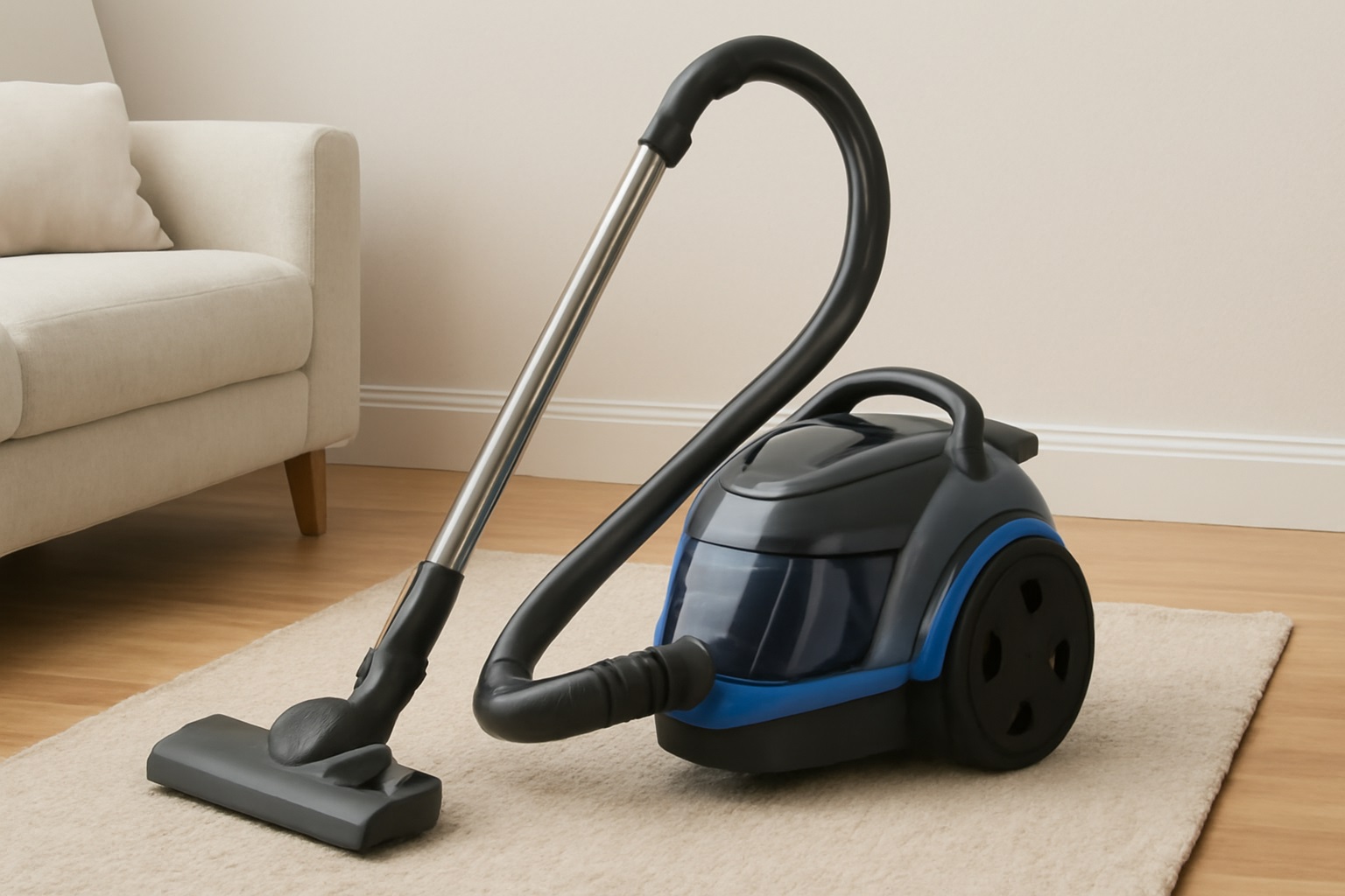 Compact Canister HEPA Vacuum Cleaner | Asthma Relief & Allergen Reduction