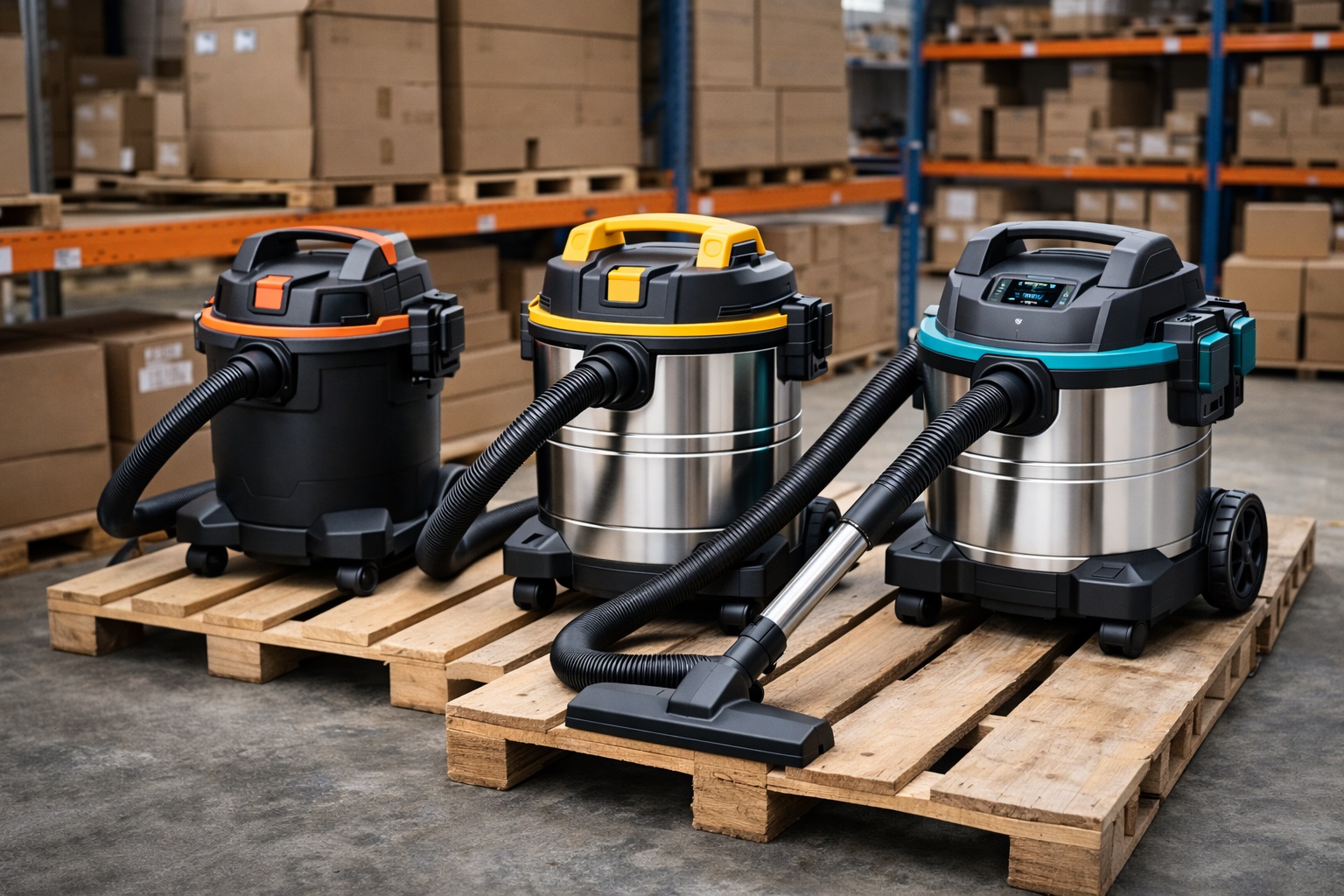 LX-VC-70L-YL Industrial Shop Vacuum – Wet & Dry Cleaning | Wholesale Shop Vacuum Supplier