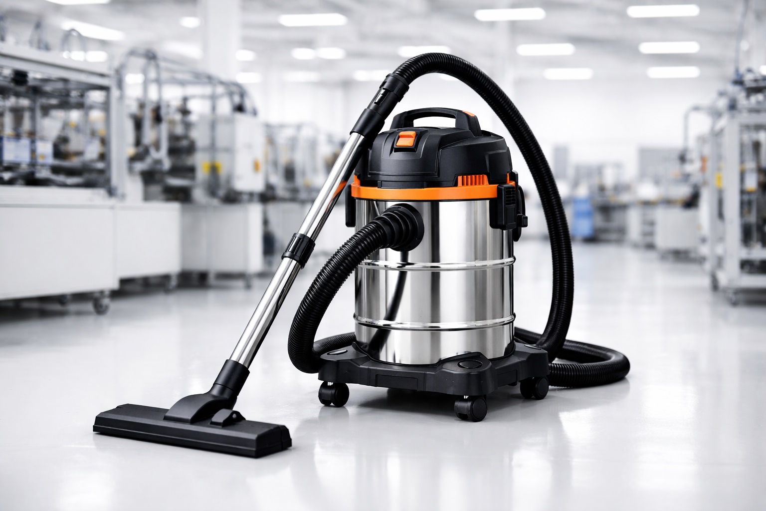 Industrial Wet & Dry Vacuum Cleaner – CE Certified Vacuum Cleaner Factory Supply