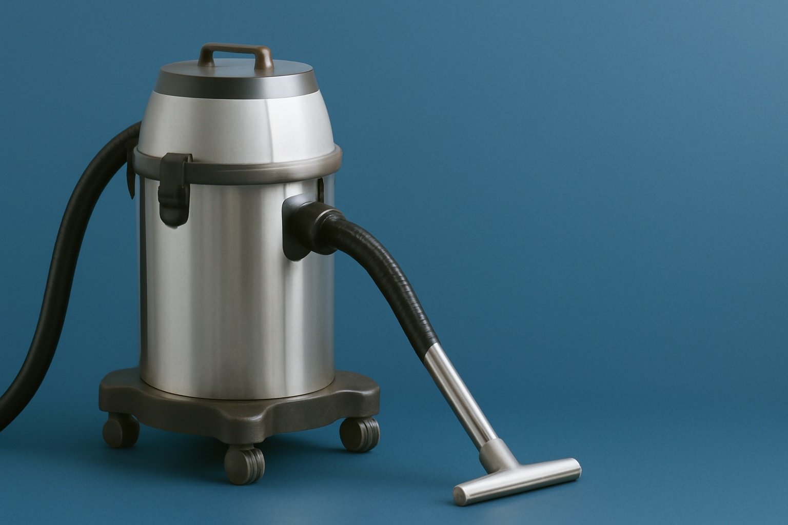 Y6 Stainless Steel Industrial Vacuum Cleaner | Heavy-Duty Commercial Wet & Dry Vacuum System