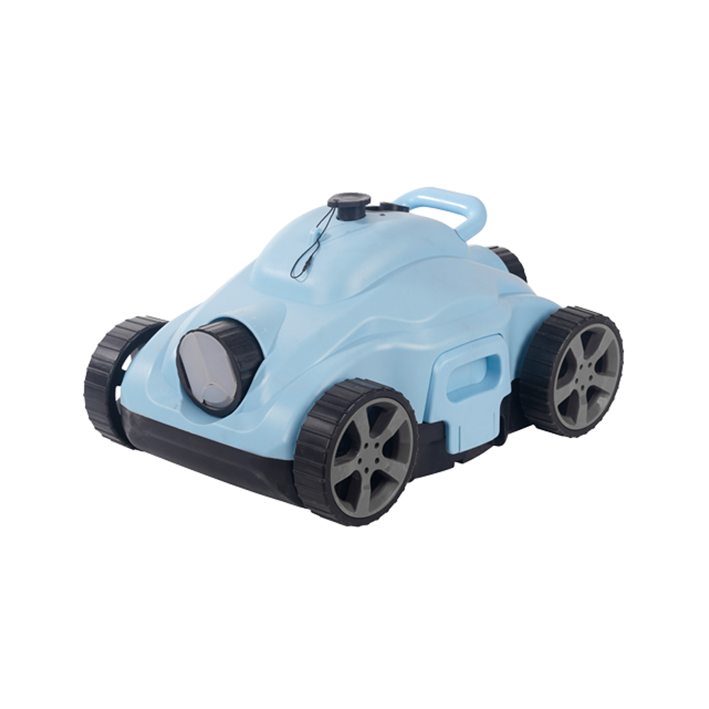 Outdoor Wall-mounted Automatic Swimming Pool Cleaning Robot with Filter Portable Lithium Battery Suction Cleaner