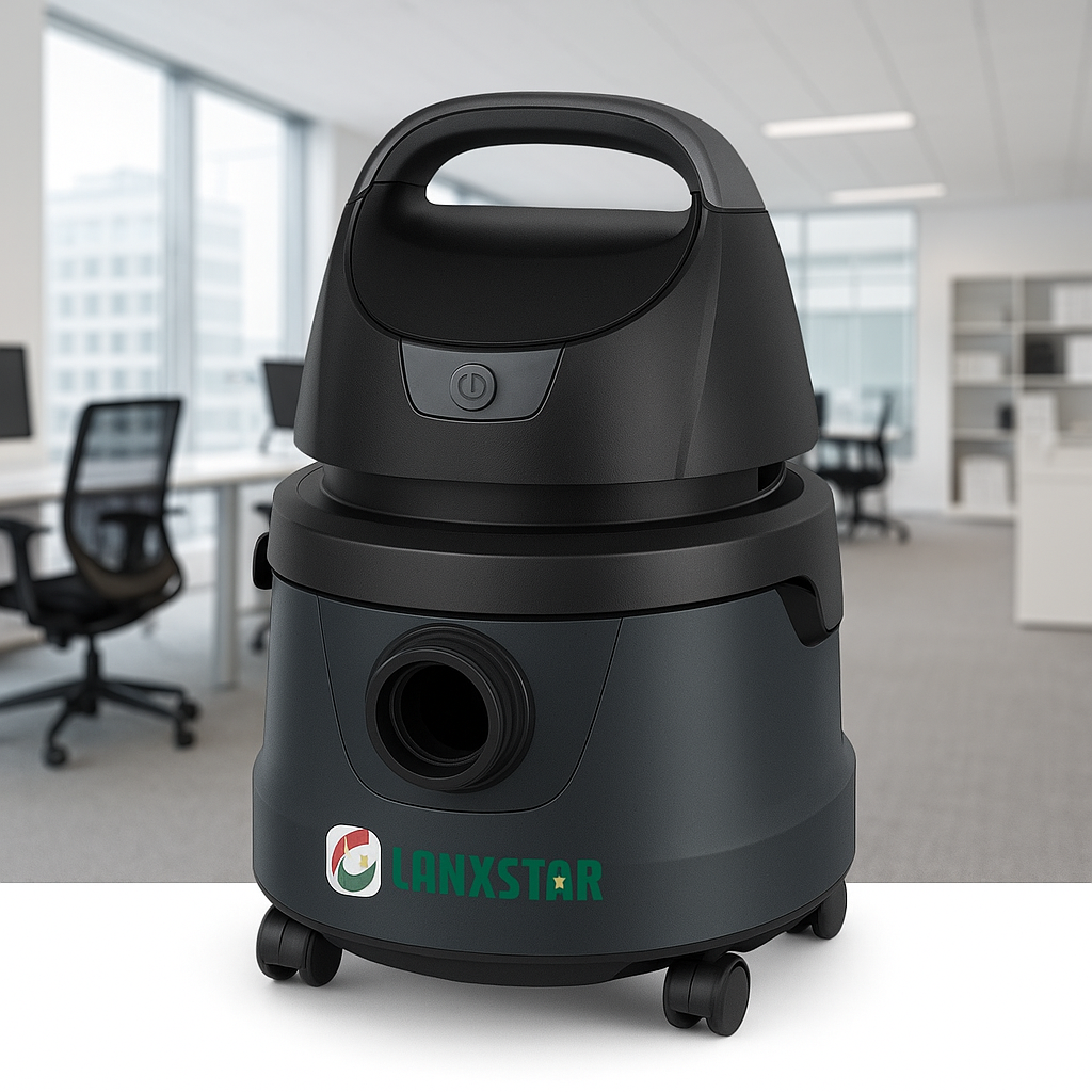 Lanxuan Industrial Wet Dry Vacuum Cleaner with Powerful Suction and Large Capacity