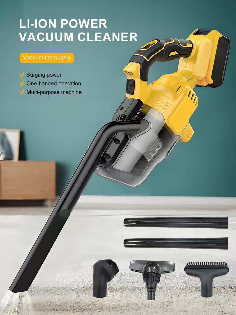 LX-HVC-SH350 Li-ion Cordless Handheld Vacuum Cleaner, Powerful Multi-purpose Wireless Cleaner