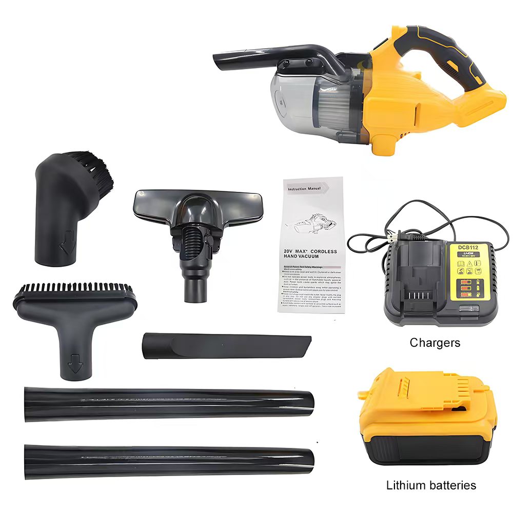 LX-HVC-SH350 Li-ion Cordless Handheld Vacuum Cleaner, Powerful Multi-purpose Wireless Cleaner