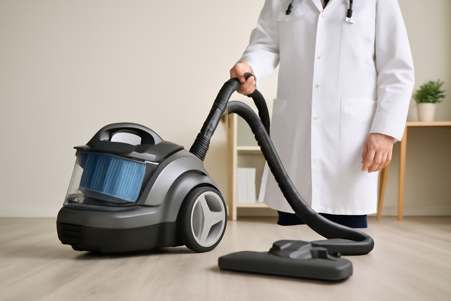 J2 Medical-Grade HEPA Vacuum Cleaner – Ultimate Solution for Allergy and Asthma Relief