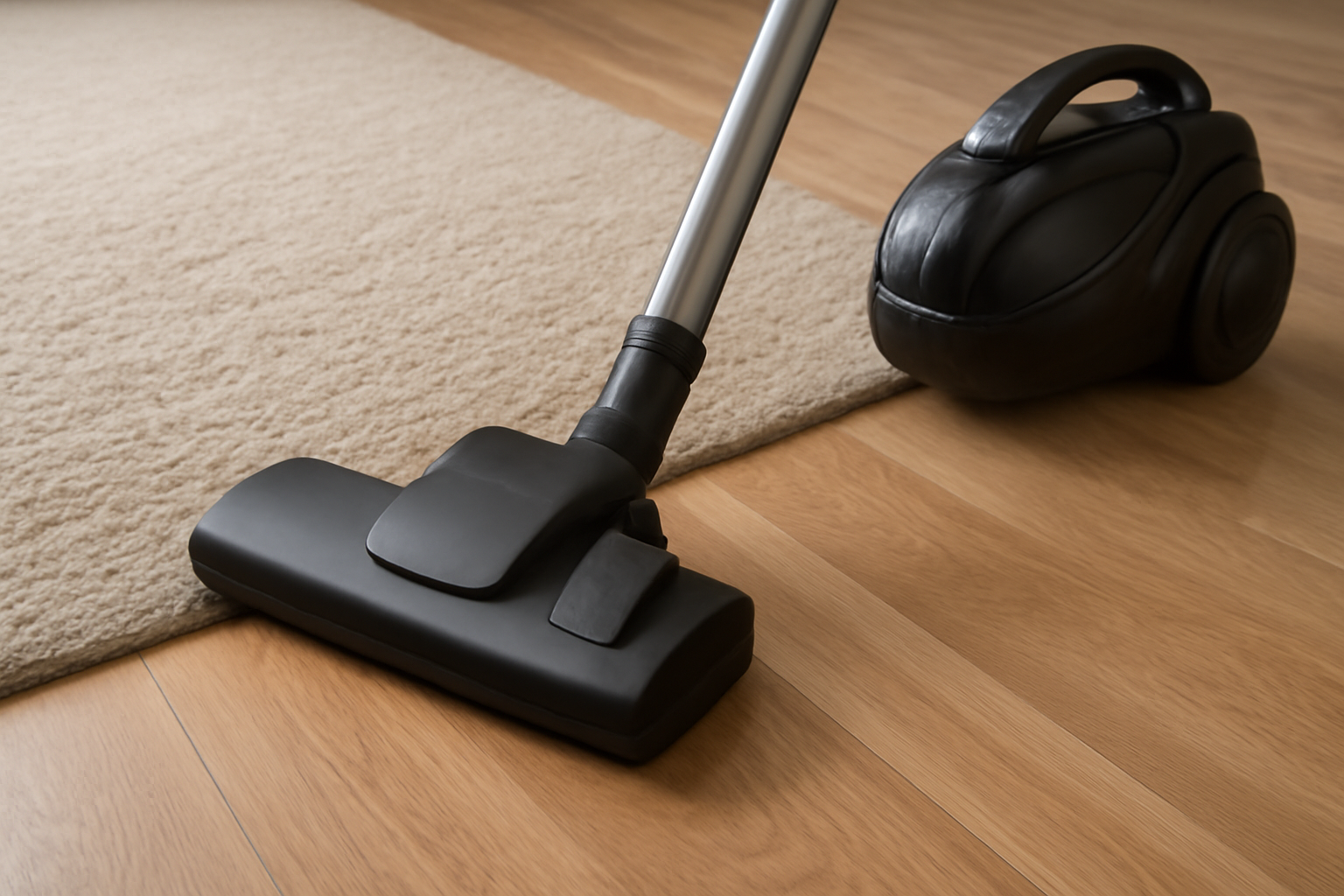 J8 Quiet Multi-Surface Canister Vacuum – Compact Powerful Vacuum Cleaner for Hardwood & Carpet