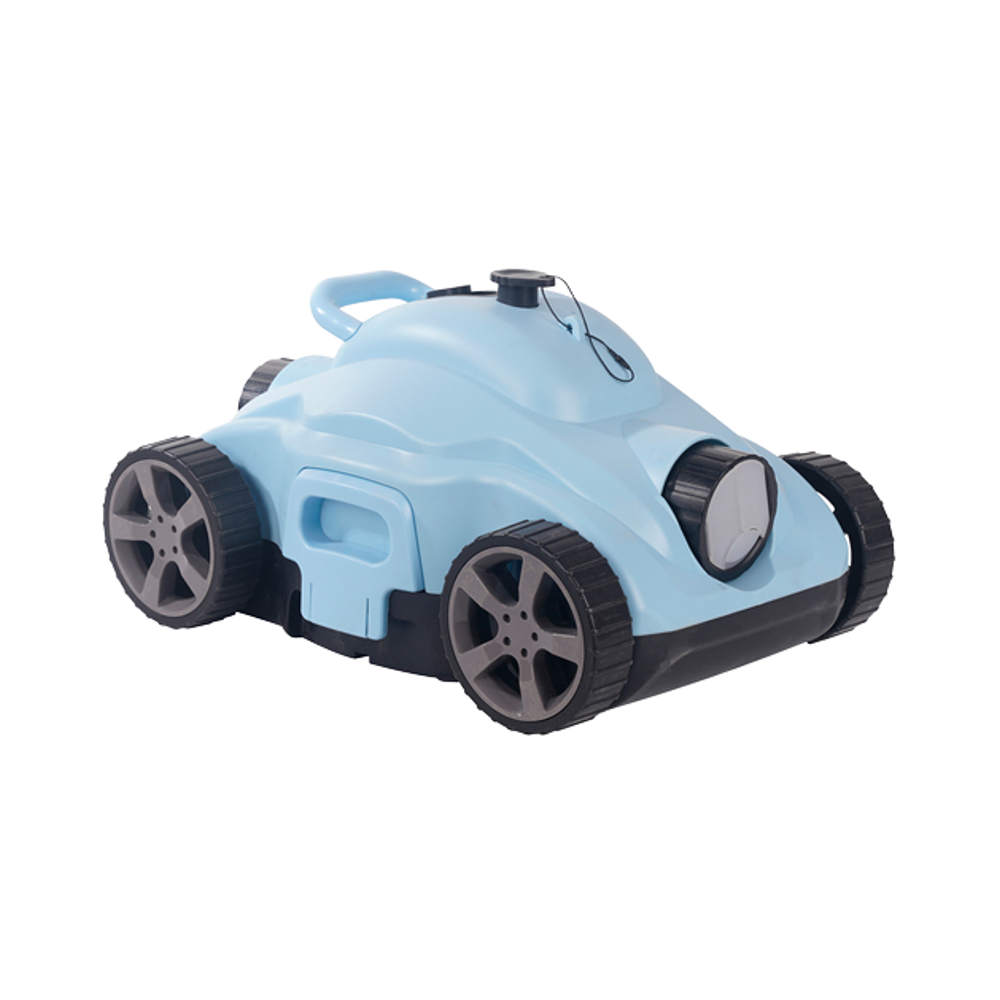 Outdoor Wall-mounted Automatic Swimming Pool Cleaning Robot with Filter Portable Lithium Battery Suction Cleaner