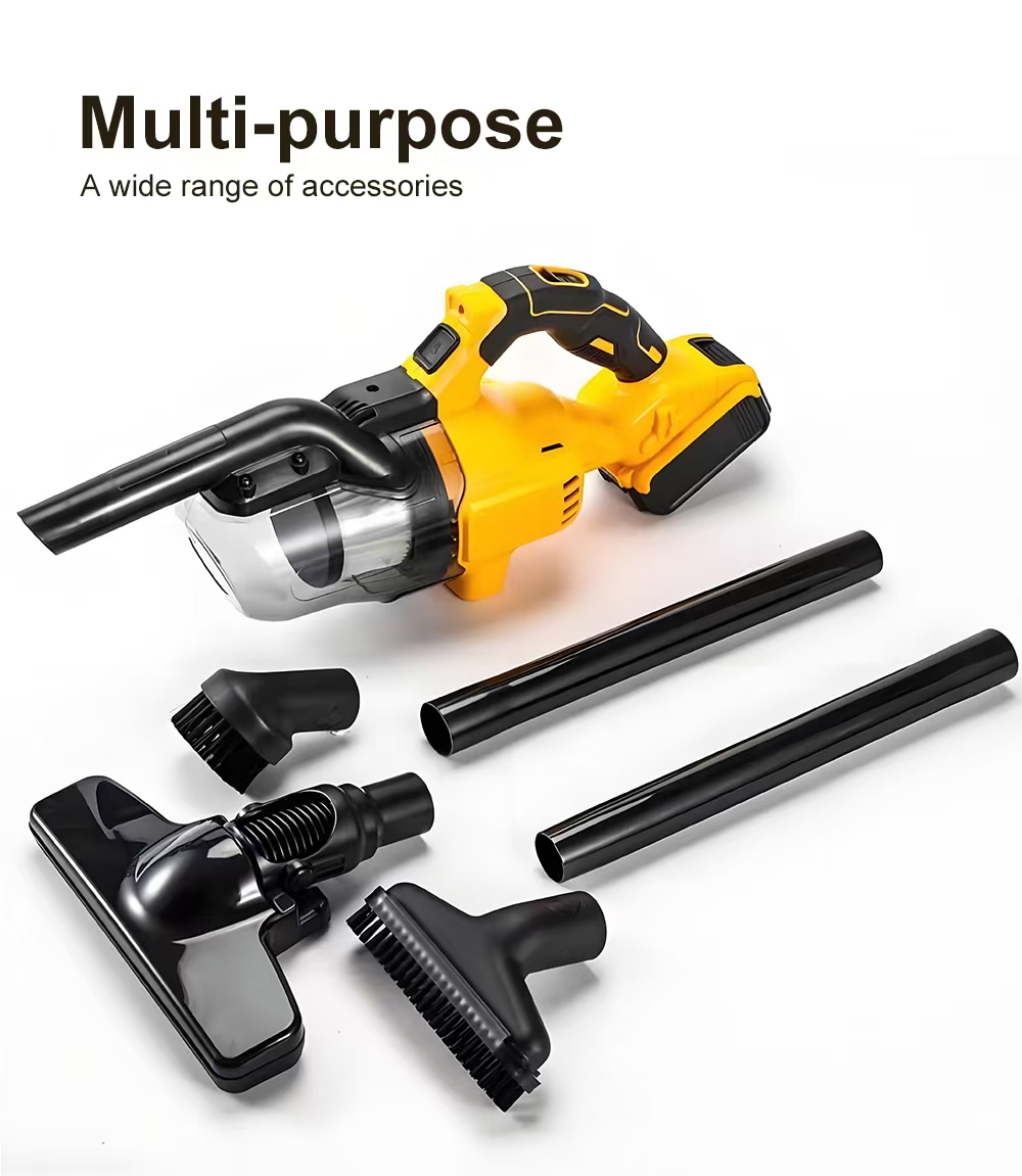 LX-HVC-SH350 Cordless Handheld Vacuum Cleaner – 20V Dry Use with 0.7L Dust Tank & LED Light
