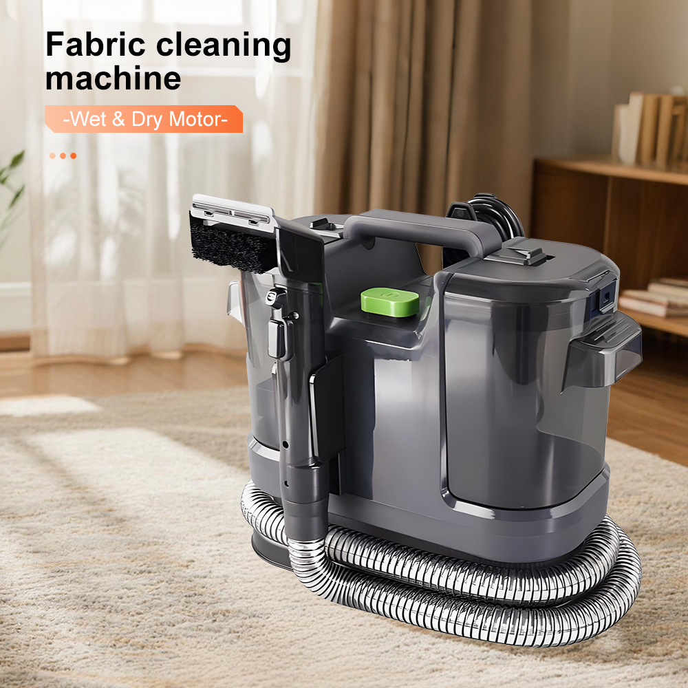Multi-Functional Portable Fabric Cleaning Machine - 450W High Suction Wet & Dry Vacuum Cleaner