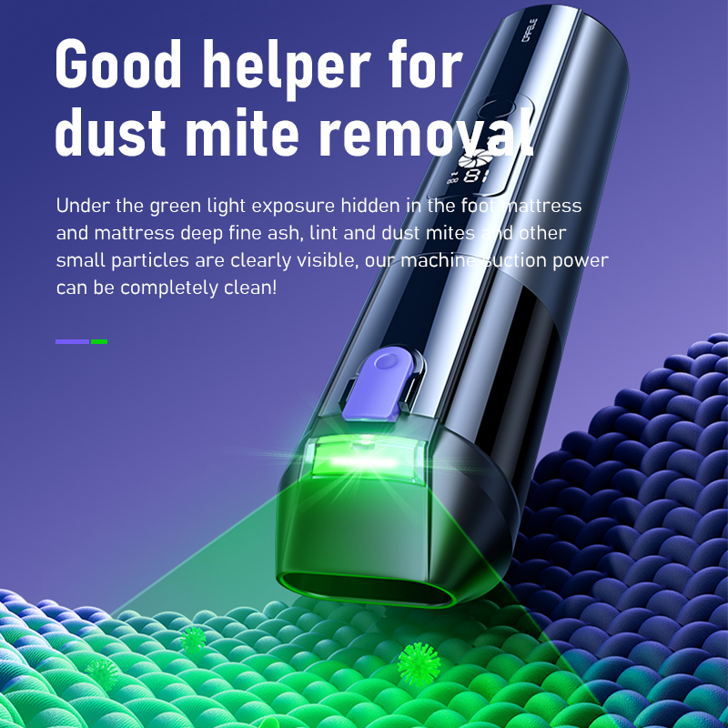 LX-PVC-130ML-W Cordless Handheld Vacuum Cleaner for Pet Hair and Sofa Cleaning