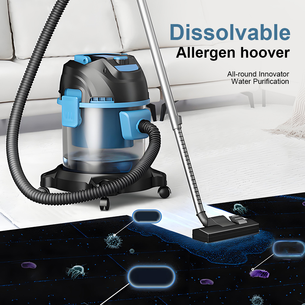 25L Large Capacity Water Filtration Wet & Dry Vacuum Cleaner – High Suction, Quiet, Self-Cleaning & Multi-Functional
