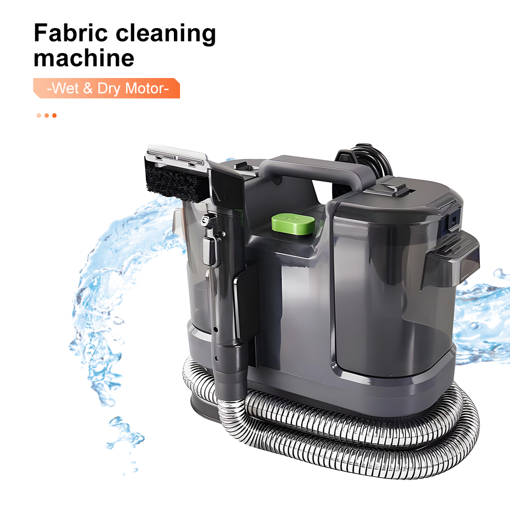 Multi-Functional Portable Fabric Cleaning Machine - 450W High Suction Wet & Dry Vacuum Cleaner