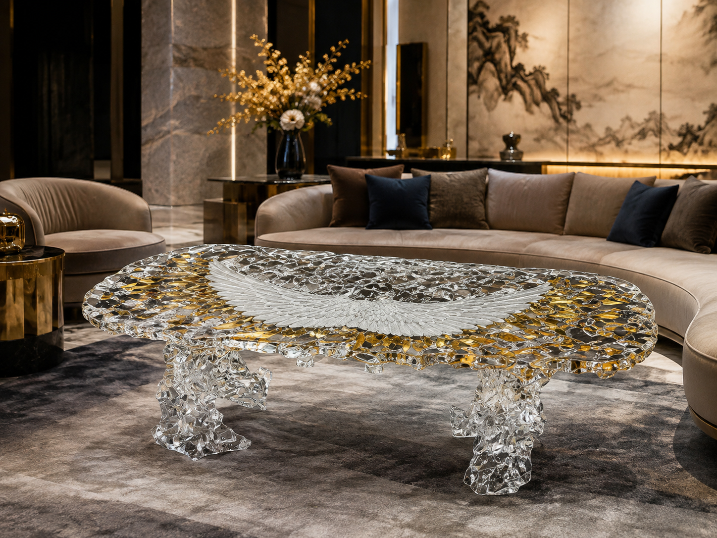 What Makes Synthetic Crystal Furniture Valuable? Understanding the Details Behind Premium Transparent Designs