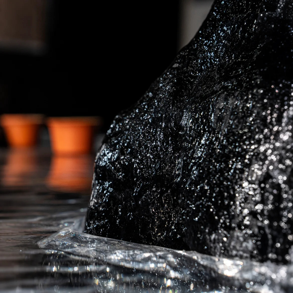 Frozen Moonlight Acrylic Tea Table