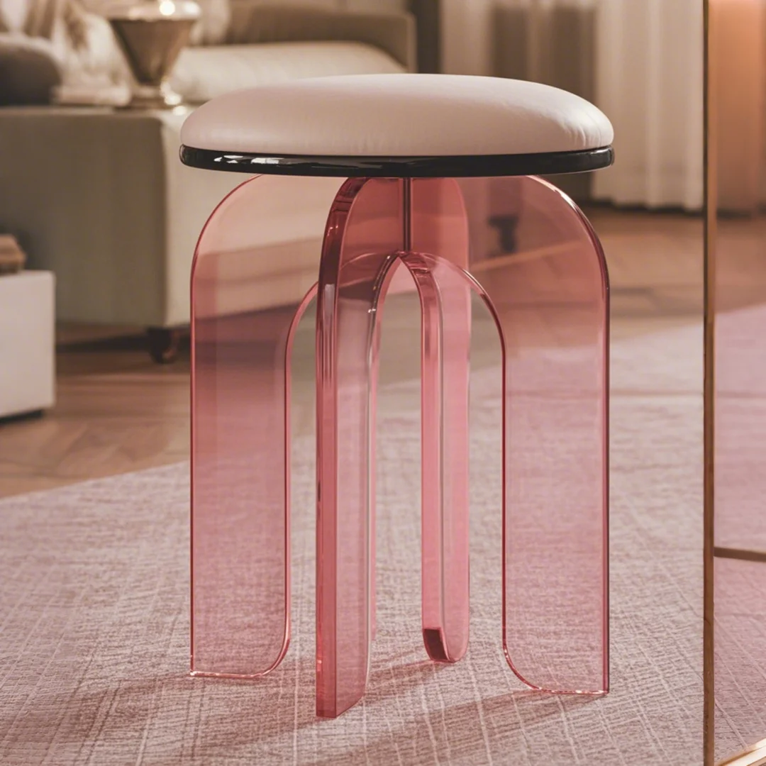 ARCHGLOW Acrylic Vanity Stool Collection
