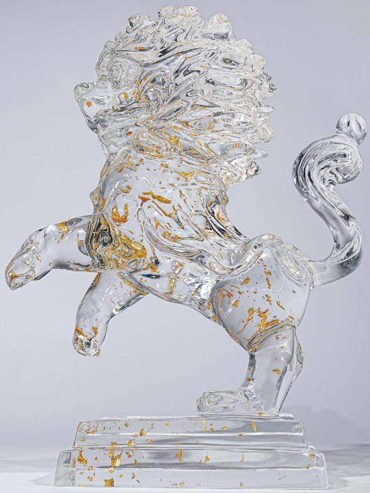 Jade Vessel Awakening Lion