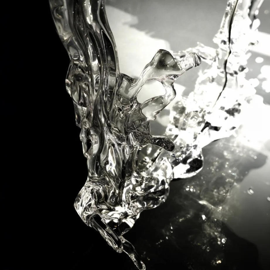 Celestial Splash Acrylic Full-length Mirror