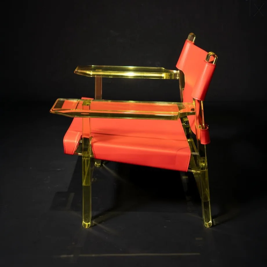 Solaris Ember Acrylic Chair