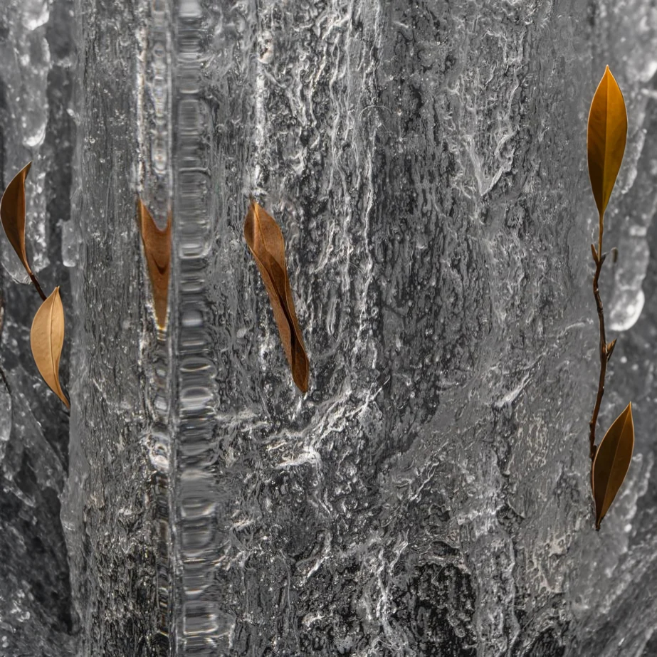 Whispers of the Forest Acrylic Stool