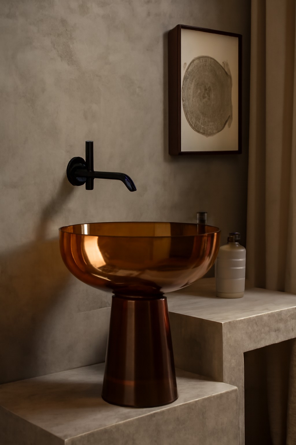 VITRAGLASS Goblet Basin Series