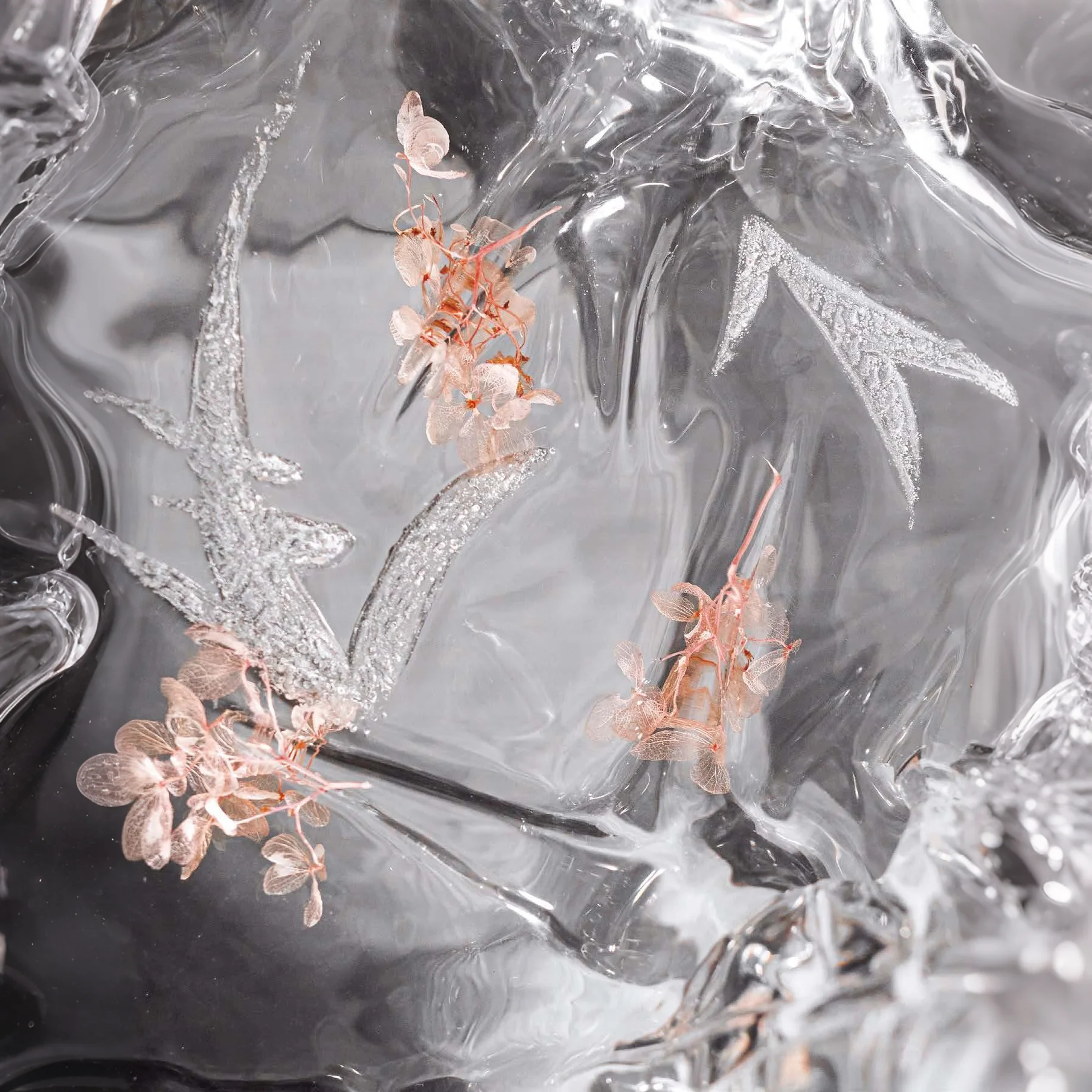 Clear Bamboo Shadow Chair