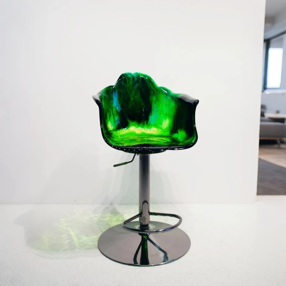 Tidepetal Acrylic Bar Stool
