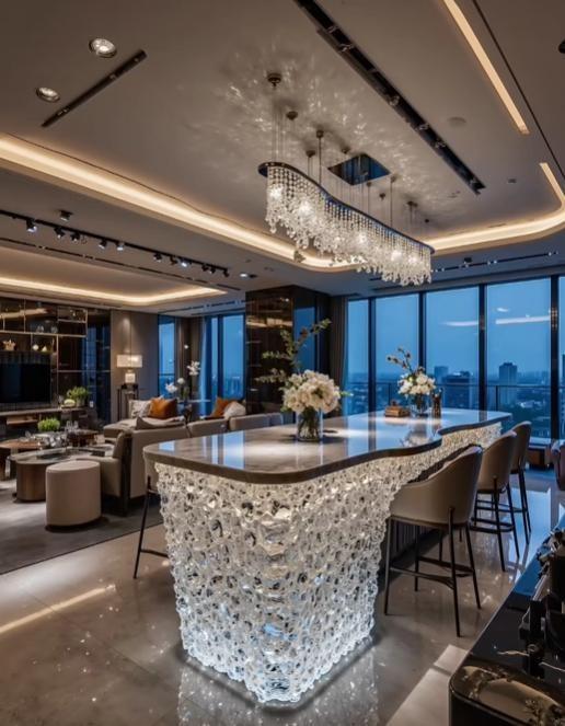 Boutique Light Sculpture Island