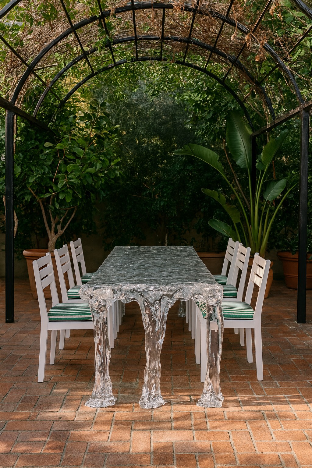 Hearkening the Brook's Whisper Tea Desk