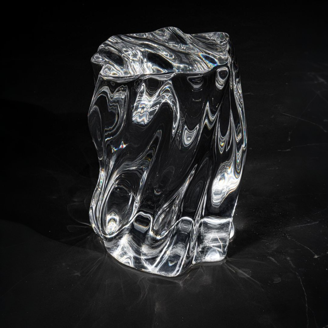 Liquid Mirage Acrylic Stool