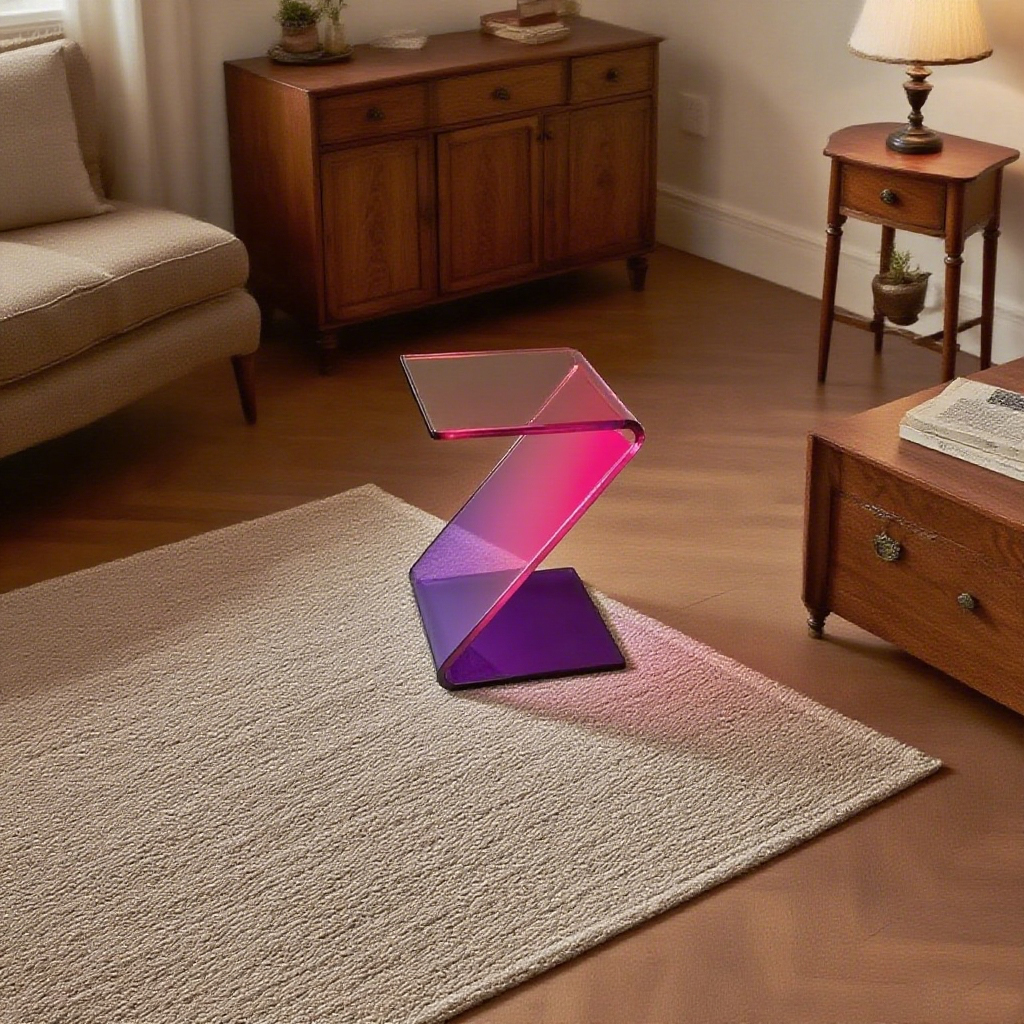 Zephyr Dream Acrylic Side Table