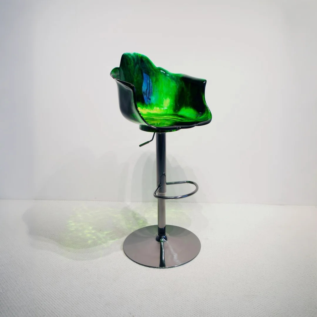 Tidepetal Acrylic Bar Stool