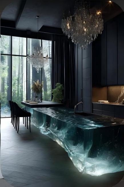 Dark Crystal Waterfall Island