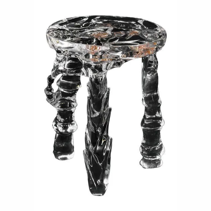 Clear Bamboo Shadow Chair