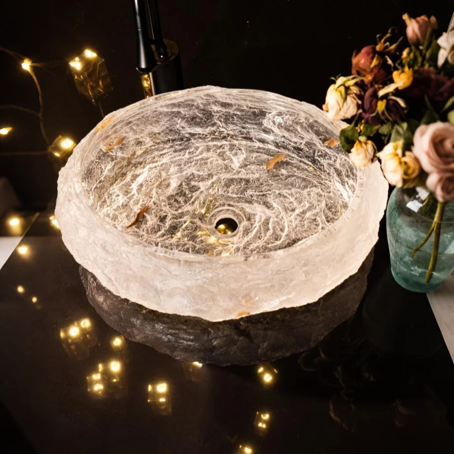 Jade Pool Acrylic Wash Basin