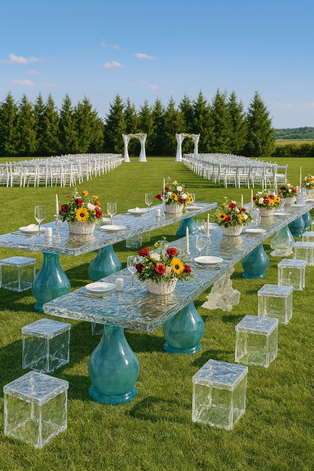 Azure Current Tea Desk