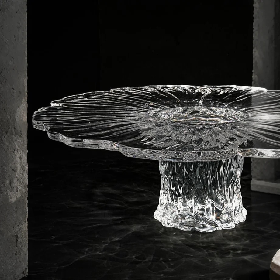 Floral Illusion Acrylic Side Table