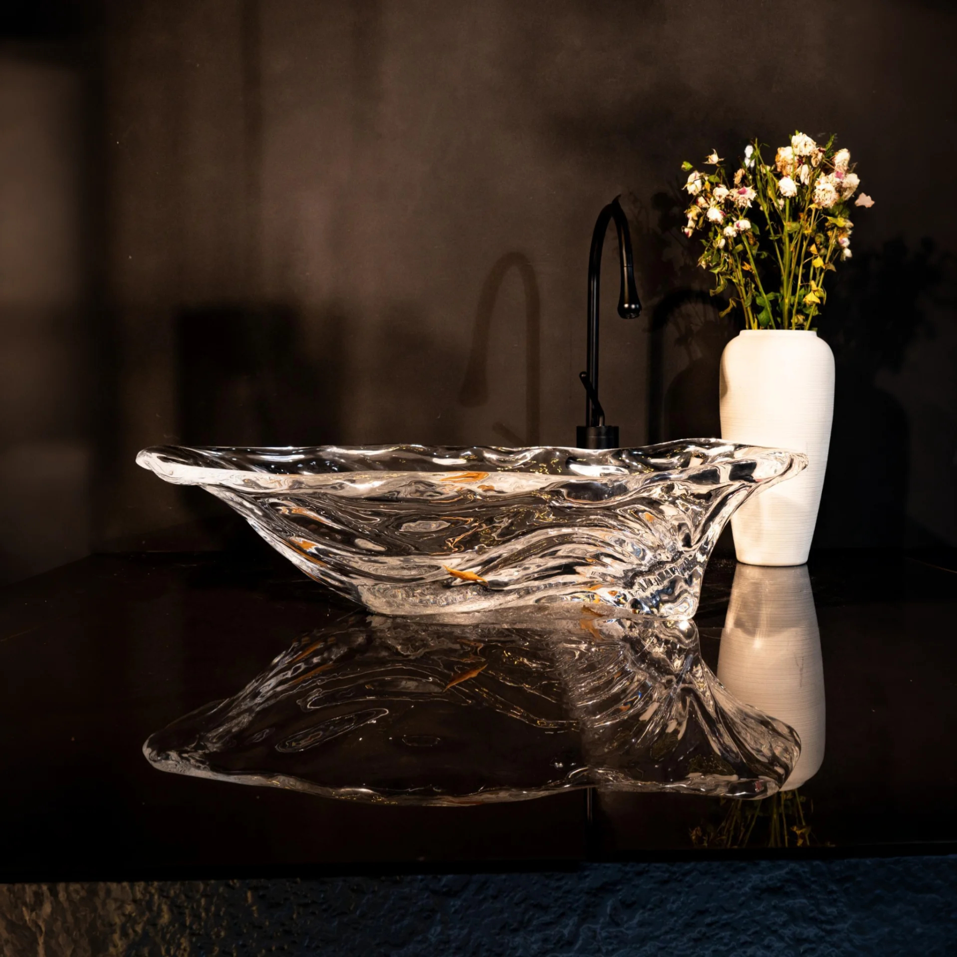 Spiritual Marsh Acrylic Wash Basin