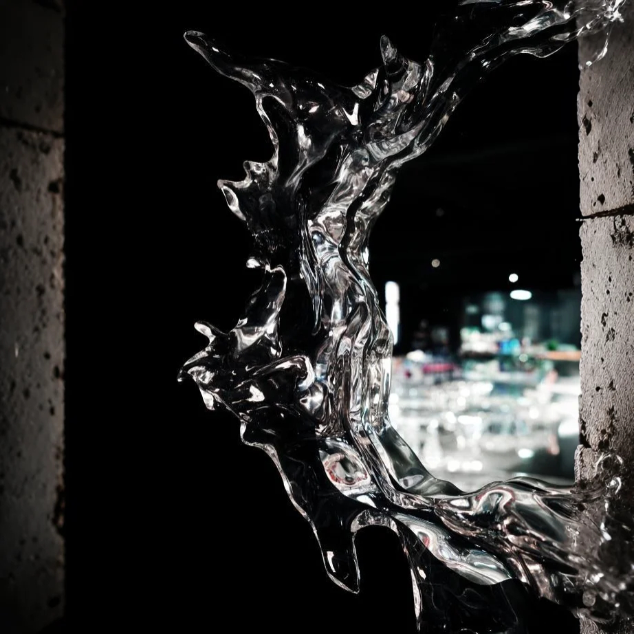 Whirlpool of Lllusions Acrylic Mirror