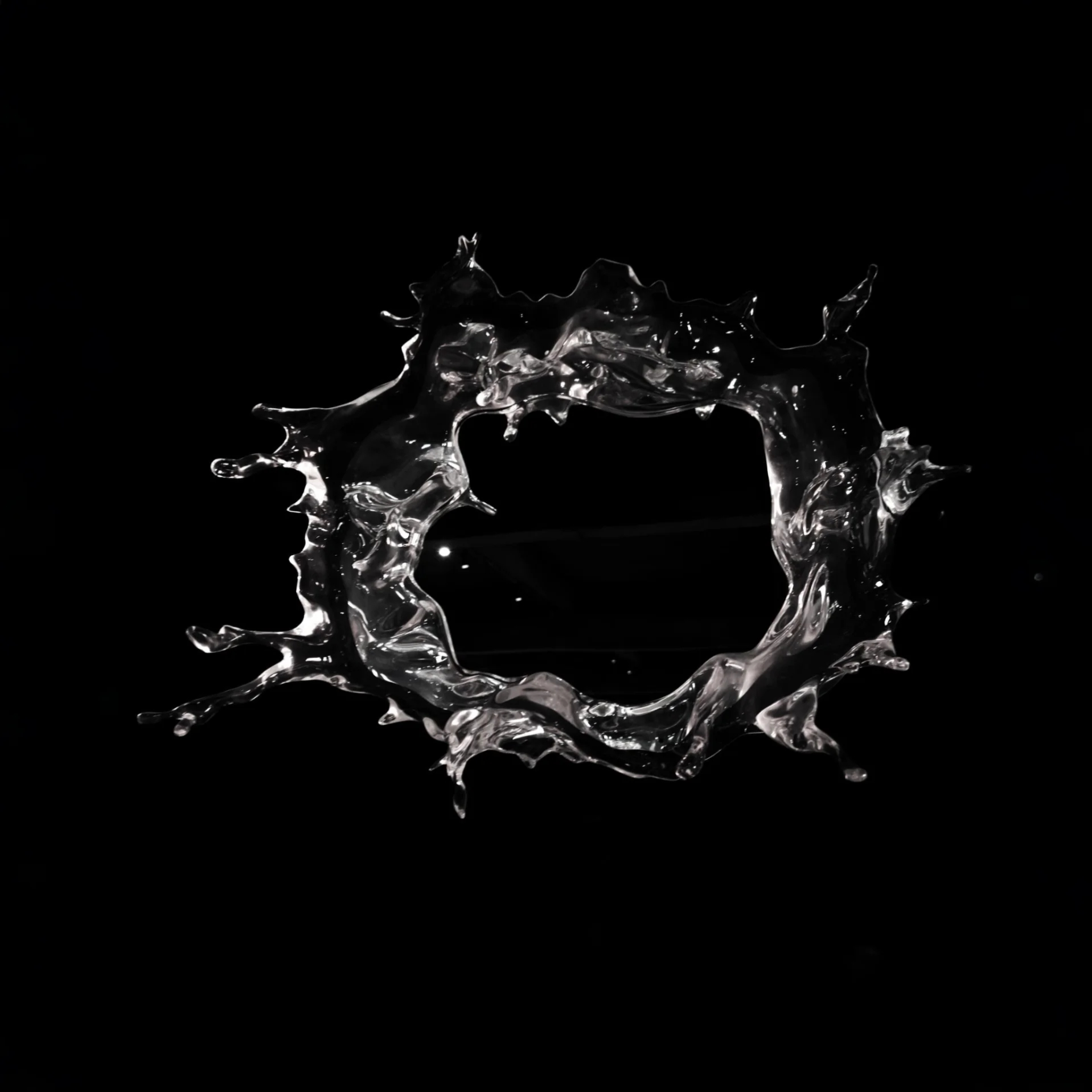 Fluid Symphony Acrylic Mirror