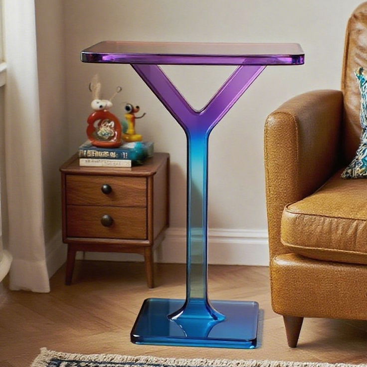 Yonder Dream Acrylic Side Table